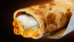 فطيرة بالبيض والجبنة السائلة